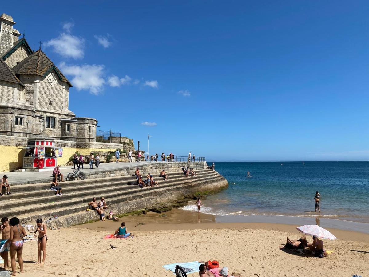 Lujoso Ap Con Piscina Frente Al Mar Lejlighed Cascais Eksteriør billede